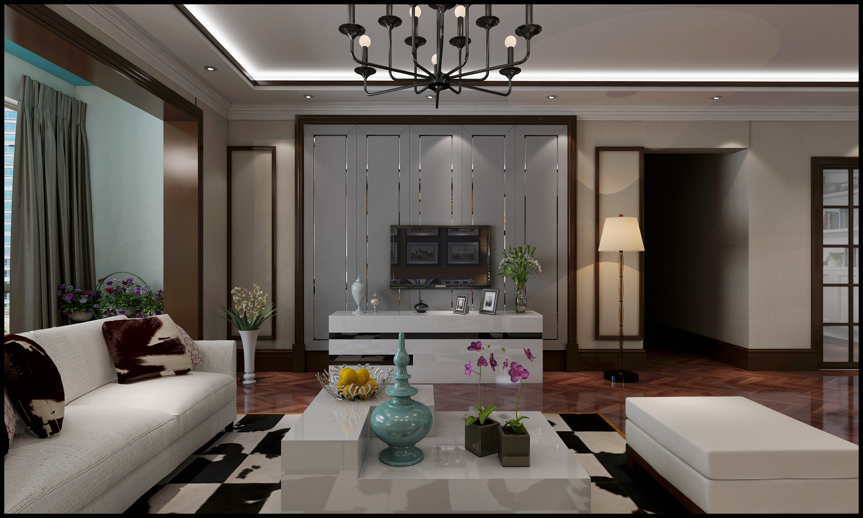 貴陽貴大南苑裝修設(shè)計(jì),現(xiàn)代風(fēng)格精裝案例!