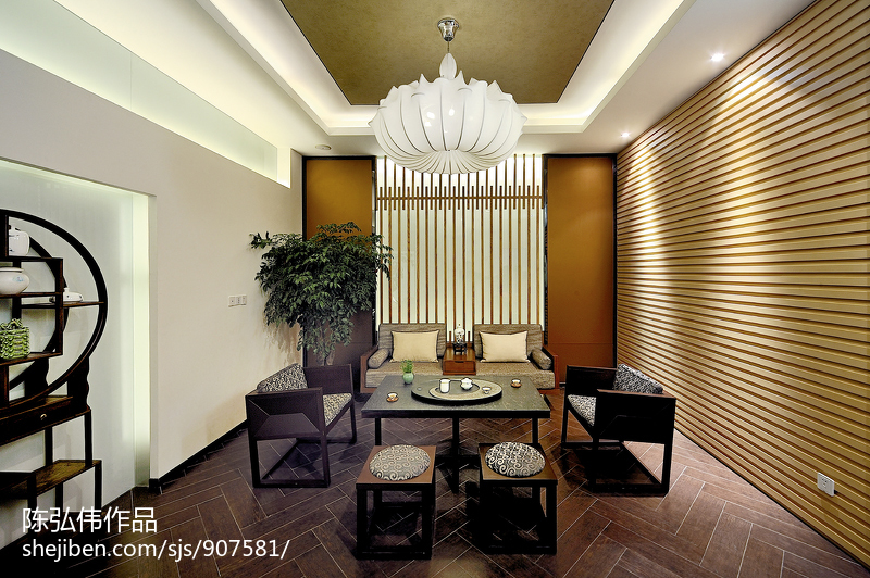 中醫(yī)養(yǎng)生館吊頂設(shè)計效果圖 &ndash; 設(shè)計本裝修效果圖