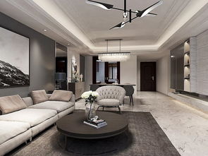 220平意式高級(jí)灰裝修設(shè)計(jì)效果圖