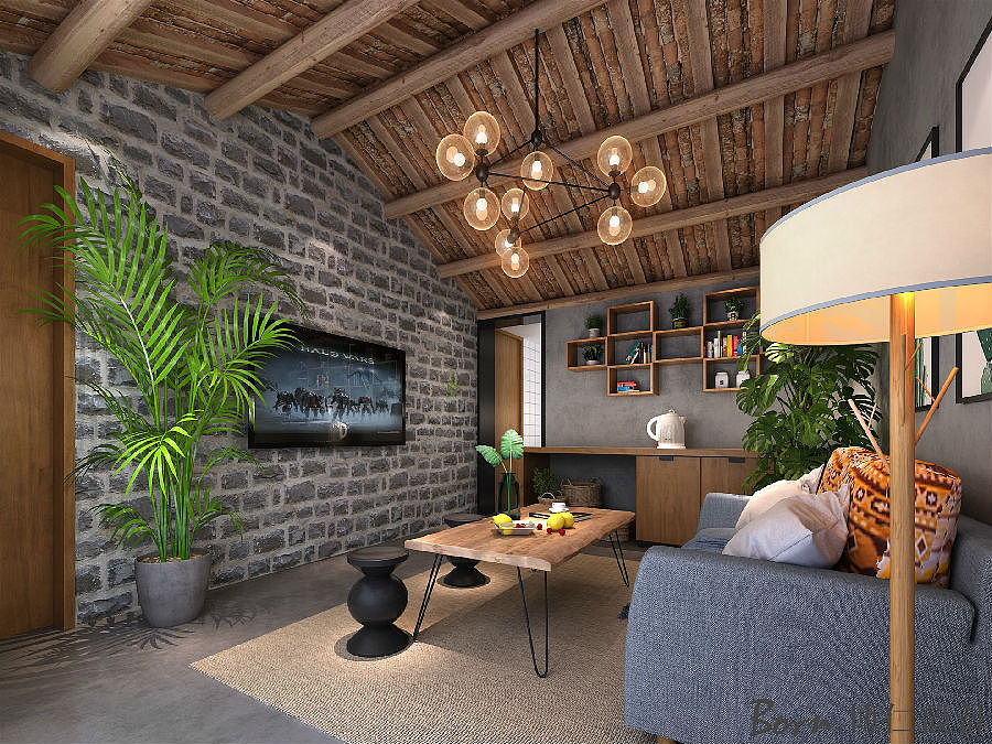 黃山民宿裝修設(shè)計還原自然生活